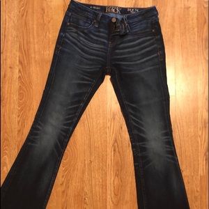 Buckle Black. Flare. 29x34